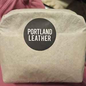 NWT Portland Leather Aqua Luna Pouch